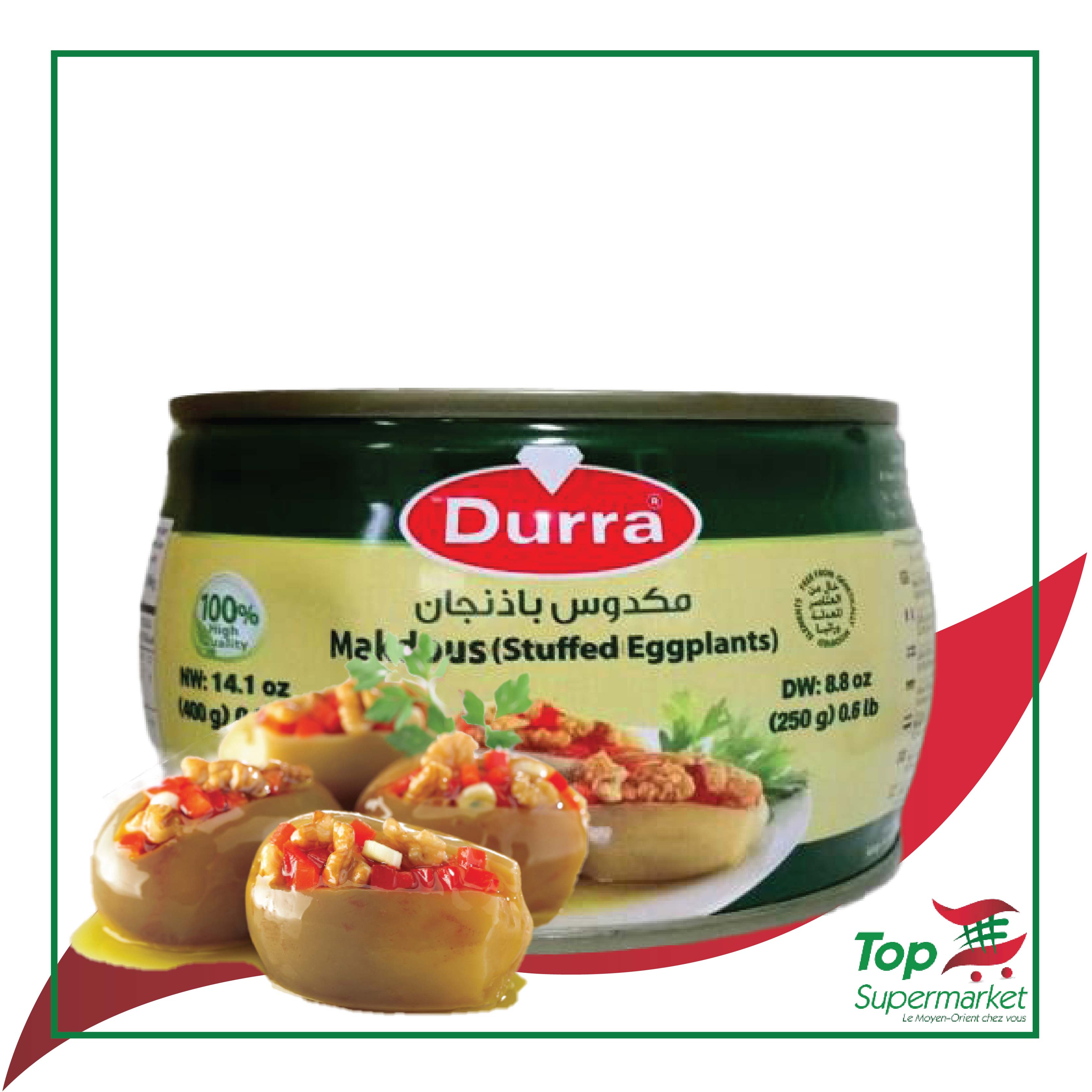 Durra Makdous en conserve 400gr